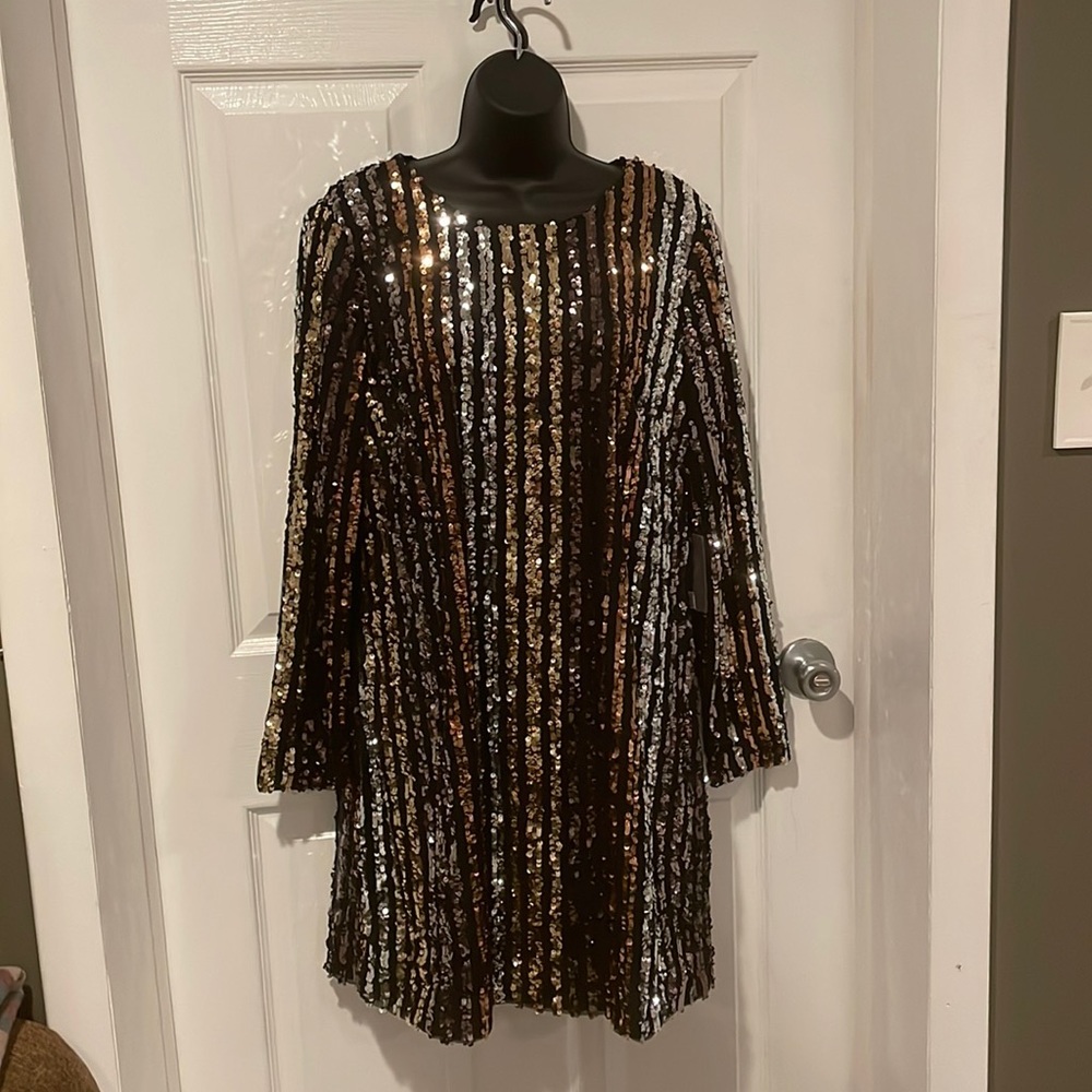 Vince Camuto sequin dress